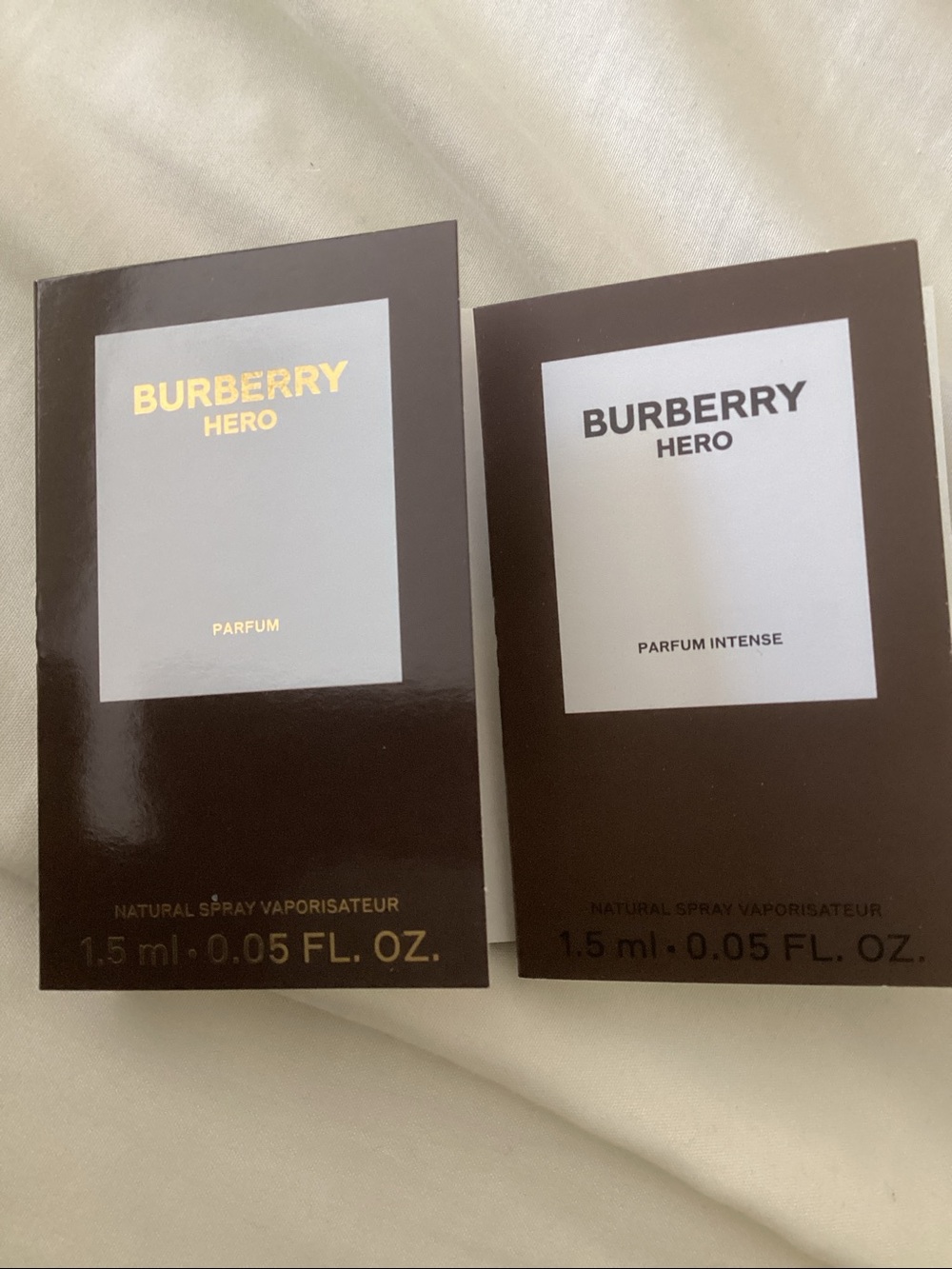 Burberry Samples 5 (2 men (3 women Mason Francis Kurkdjian Paris 5 women - Picture 5 of 10